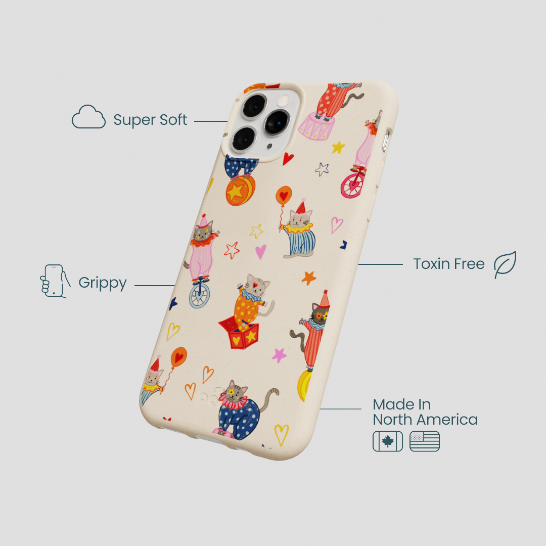 Seashell Cat Clowns iPhone 11 Pro Case