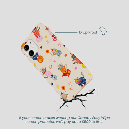 Seashell Cat Clowns iPhone 12 Mini Case