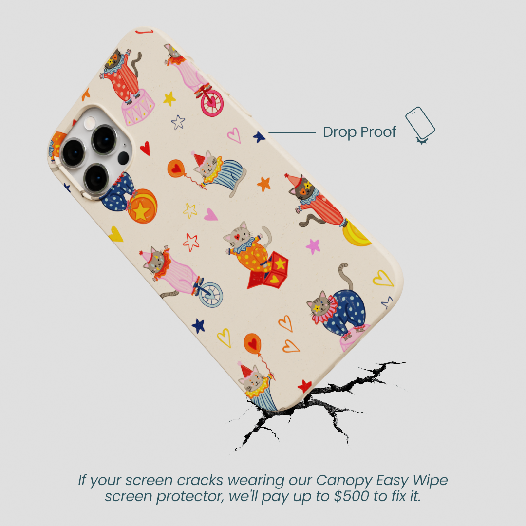 Seashell Cat Clowns iPhone 12 Pro Max Case