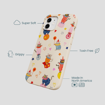 Seashell Cat Clowns iPhone 12/ iPhone 12 Pro Case