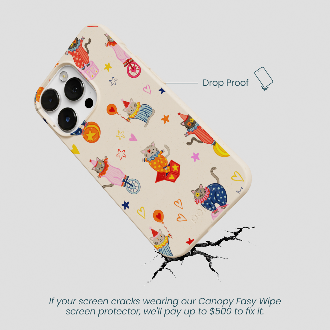 Seashell Cat Clowns iPhone 13 Pro Max Case
