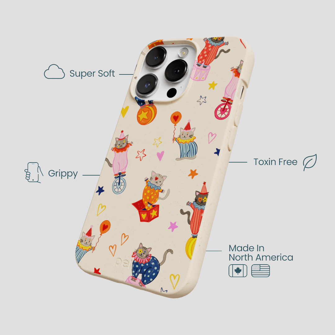 Seashell Cat Clowns iPhone 13 Pro Max Case