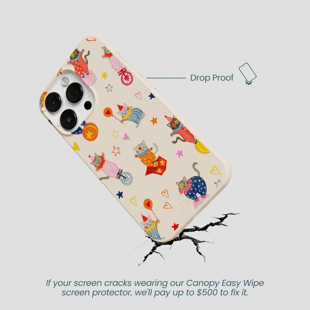 Seashell Cat Clowns iPhone 13 Pro Case