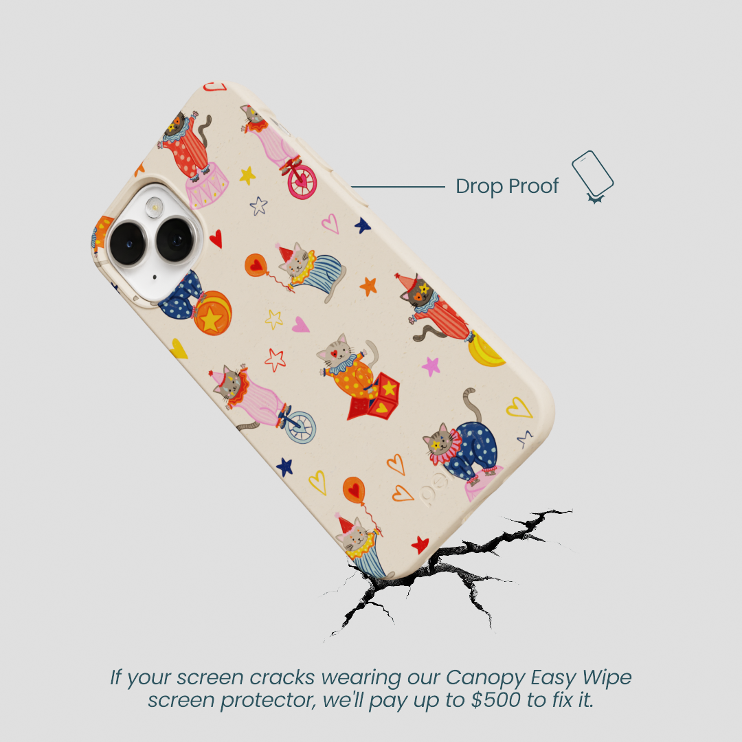 Seashell Cat Clowns iPhone 13 Case