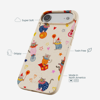Seashell Cat Clowns iPhone Air Case