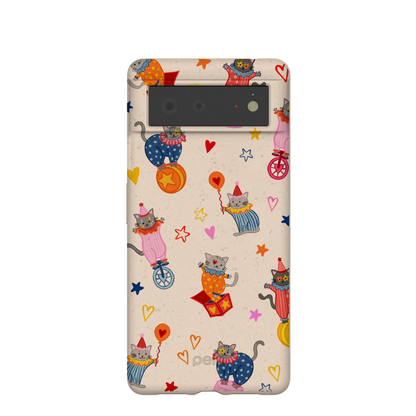 Seashell Cat Clowns Google Pixel 6 Case