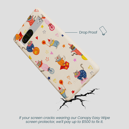 Seashell Cat Clowns Google Pixel 7 Case