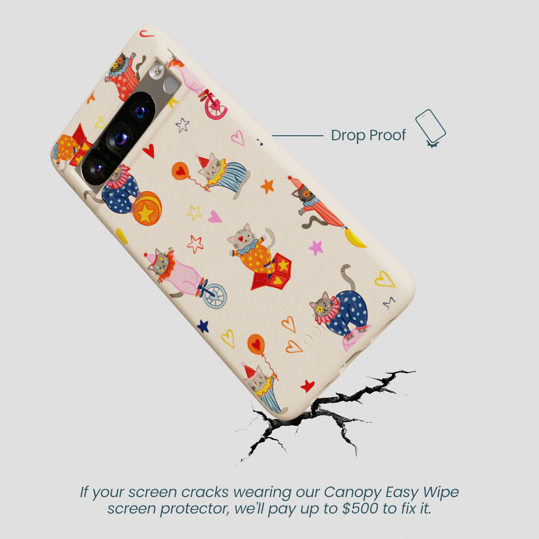 Seashell Cat Clowns Google Pixel 8 Pro Case