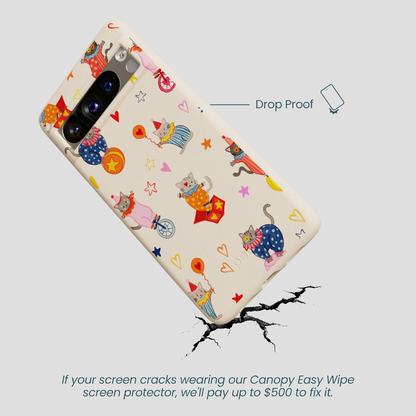 Seashell Cat Clowns Google Pixel 8 Pro Case