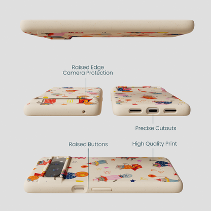 Seashell Cat Clowns Google Pixel 8 Pro Case