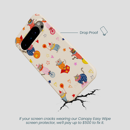 Seashell Cat Clowns Google Pixel 9/9 Pro Case