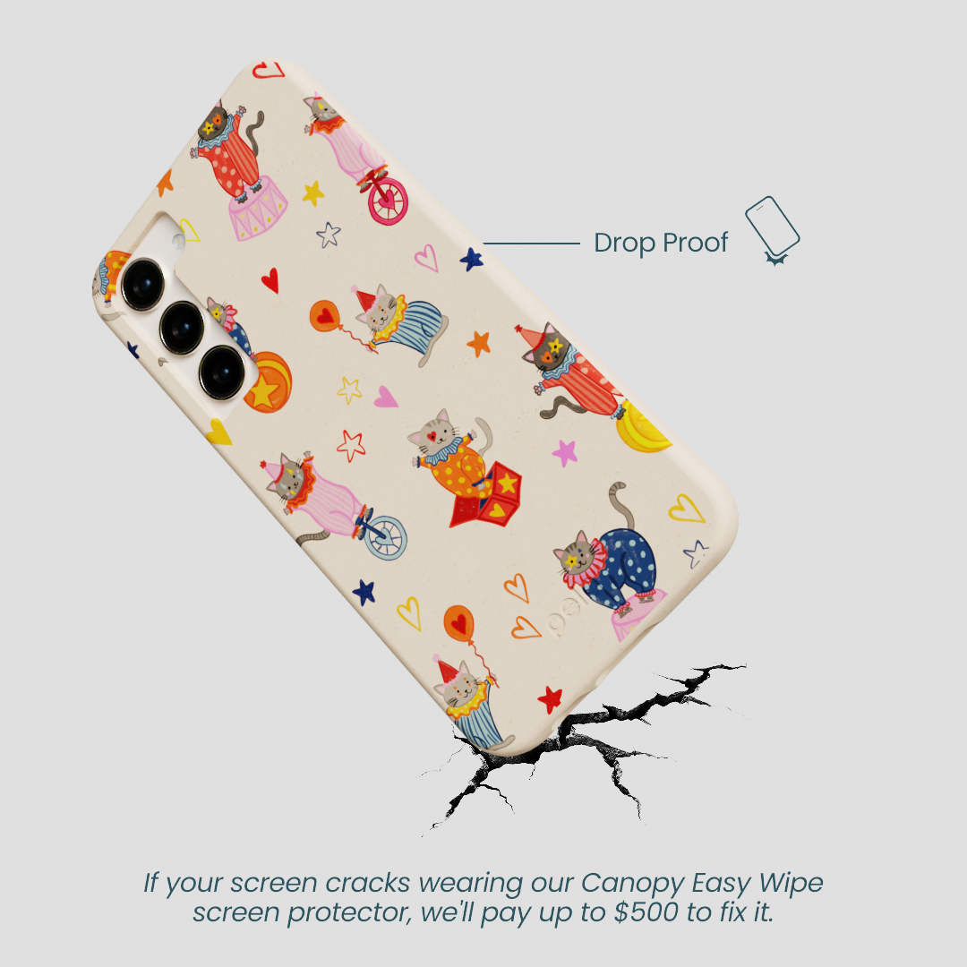 Seashell Cat Clowns Samsung Galaxy S23+(Plus) Case