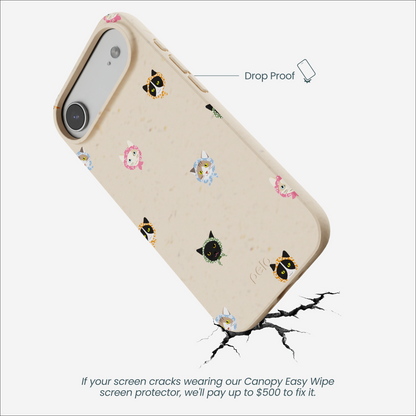 Seashell Cat Couture iPhone Air Case