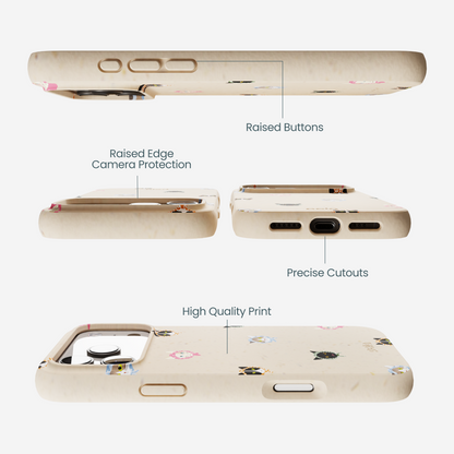Seashell Cat Couture iPhone 17 Pro Max Case