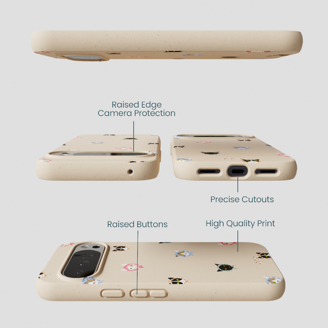 Seashell Cat Couture Google Pixel 10 Pro XL Case