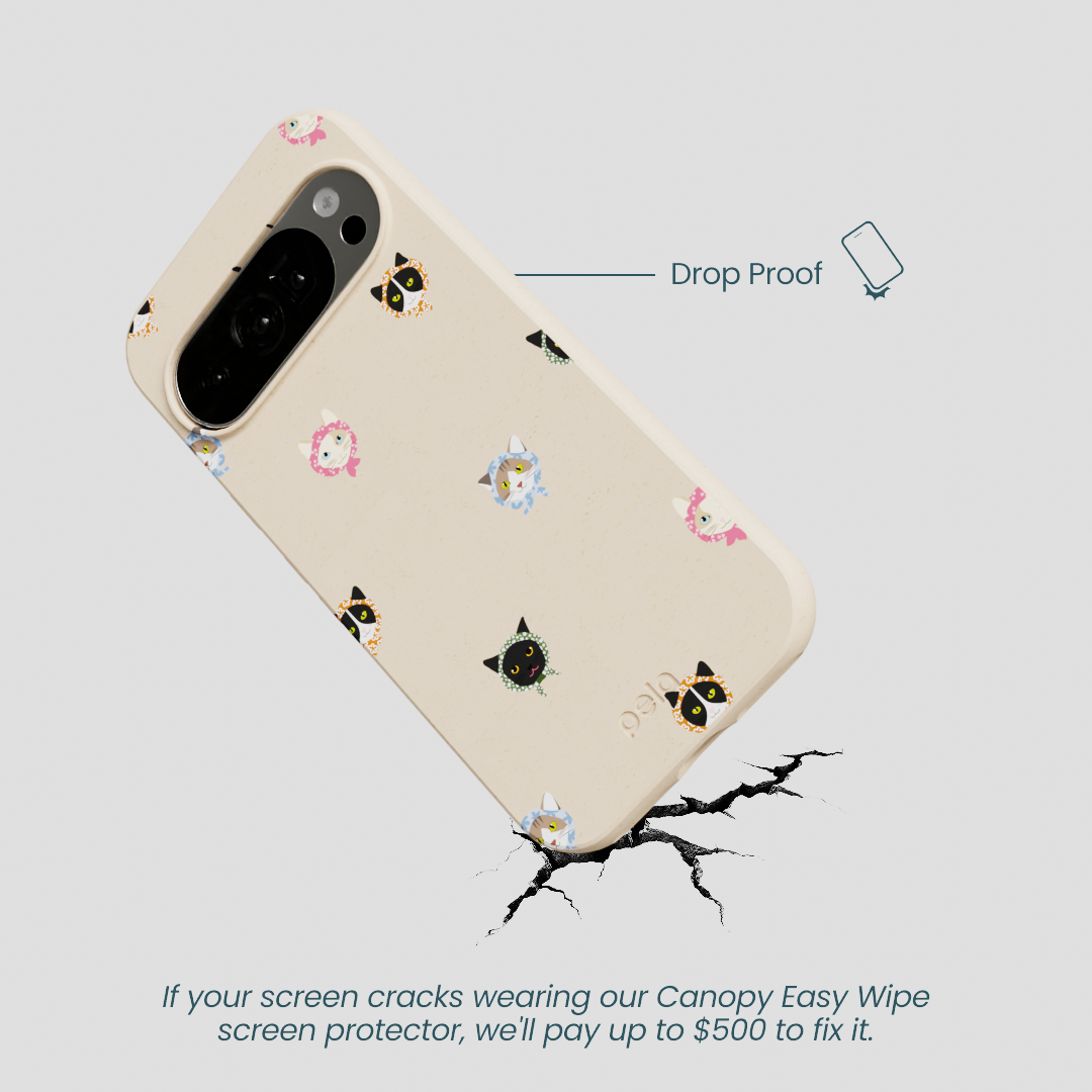 Seashell Cat Couture Google Pixel 10/10 Pro Case
