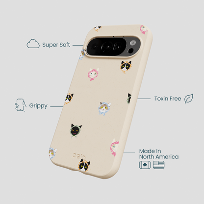 Seashell Cat Couture Google Pixel 10/10 Pro Case