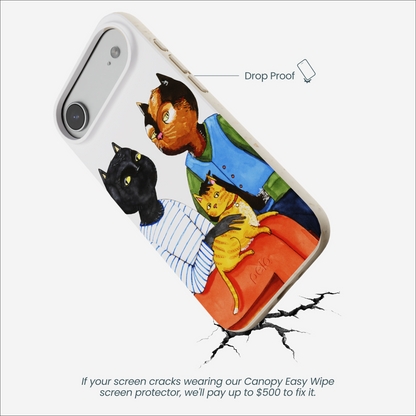 London Fog Cat People iPhone Air Case