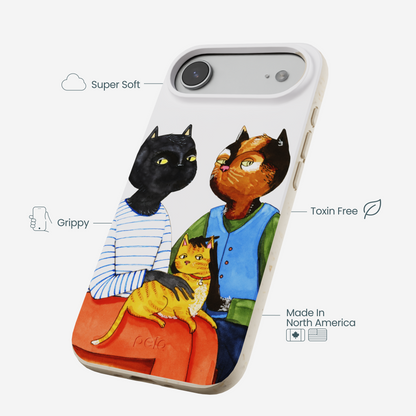 London Fog Cat People iPhone Air Case