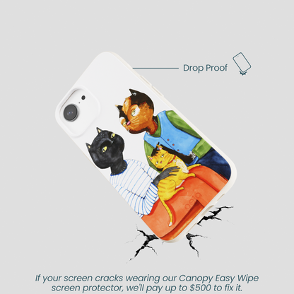 London Fog Cat People iPhone 16e/17e Case