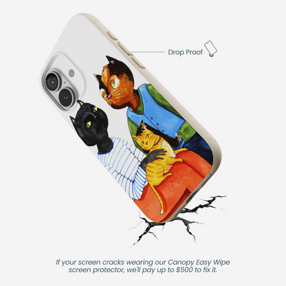 London Fog Cat People iPhone 17 Case