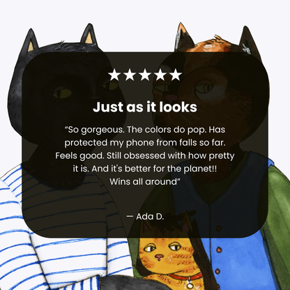 London Fog Cat People Google Pixel 10/10 Pro Case