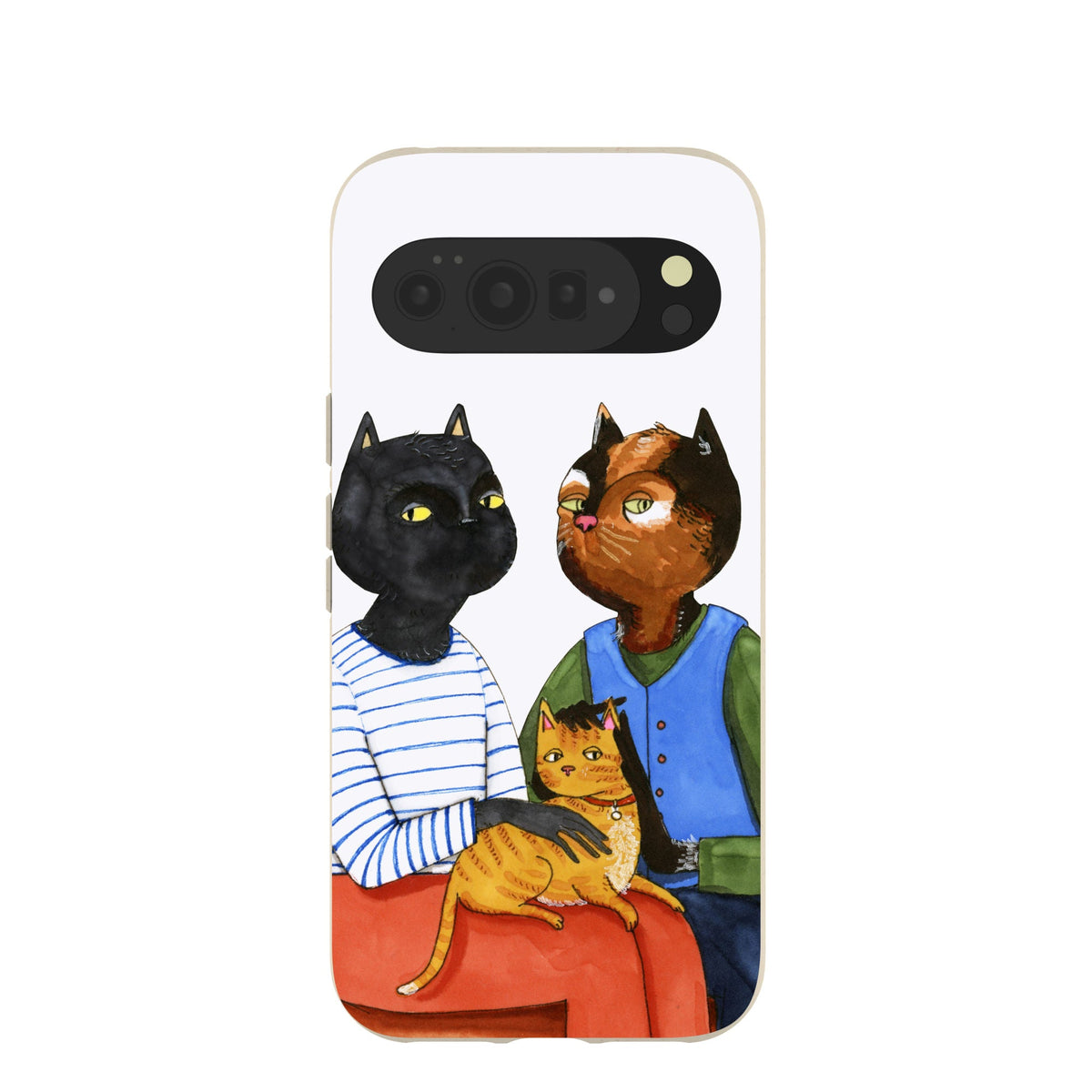 London Fog Cat People Google Pixel 10 Pro XL Case