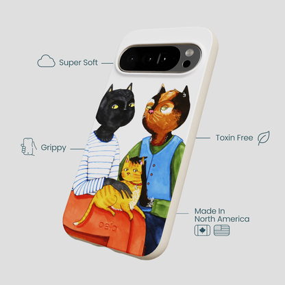 London Fog Cat People Google Pixel 10 Pro XL Case