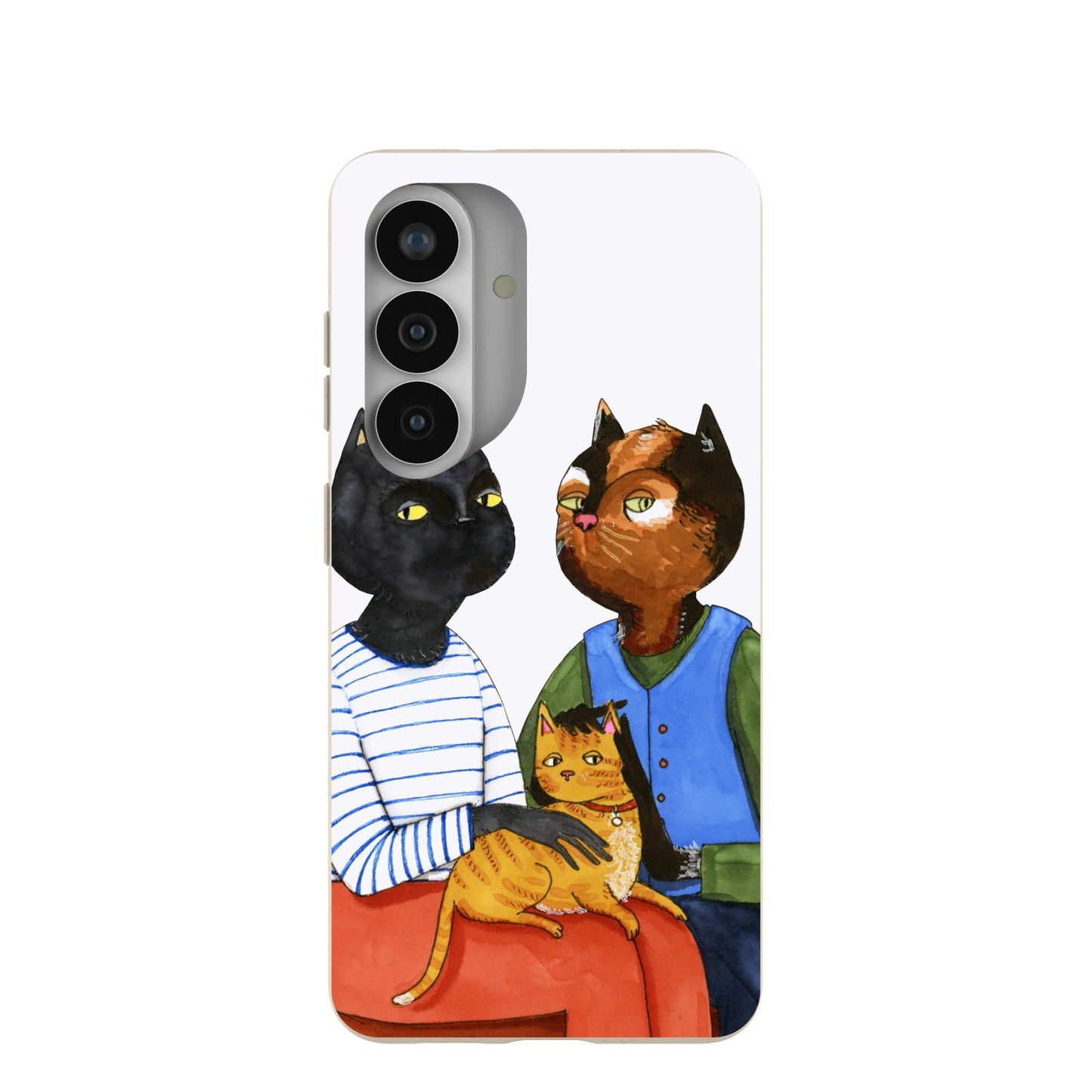 London Fog Cat People Samsung Galaxy S26 Case