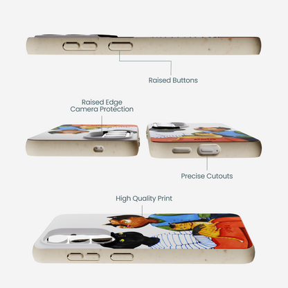 London Fog Cat People Samsung Galaxy S26 Case