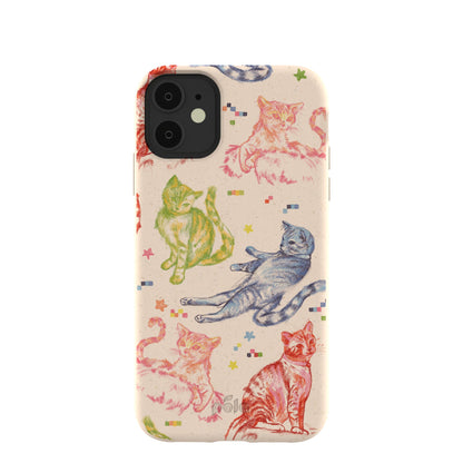 Seashell Cat Sketchbook iPhone 11 Case