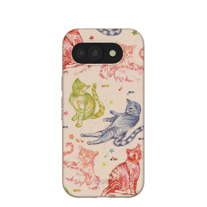 Seashell Cat Sketchbook Google Pixel 10a Case