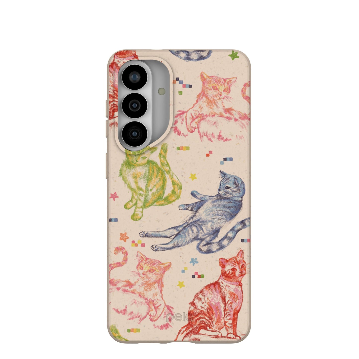 Seashell Cat Sketchbook Samsung Galaxy S26+(Plus) Case