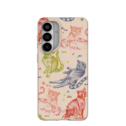 Seashell Cat Sketchbook Samsung Galaxy S26+(Plus) Case