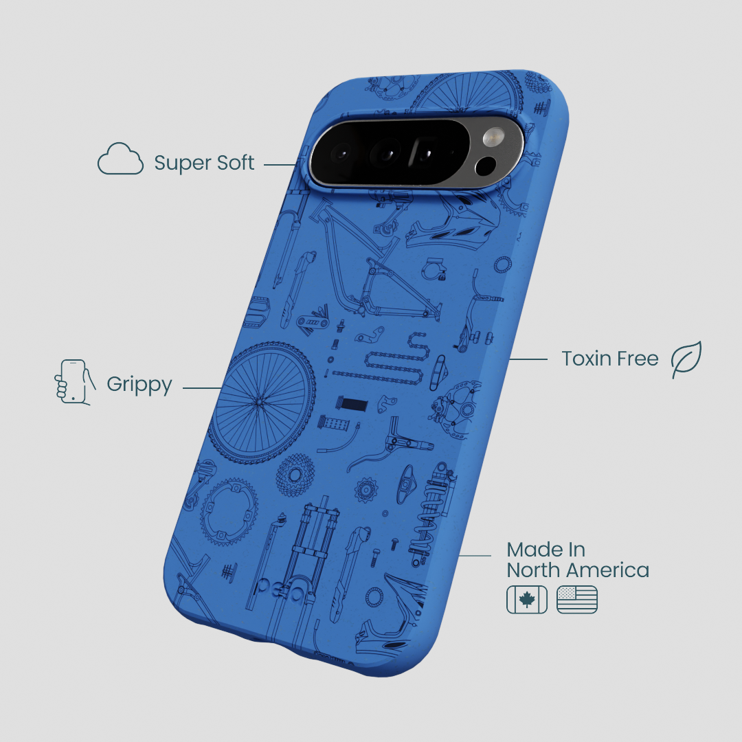 Electric Blue Changing Gears Google Pixel 10 Pro XL Case