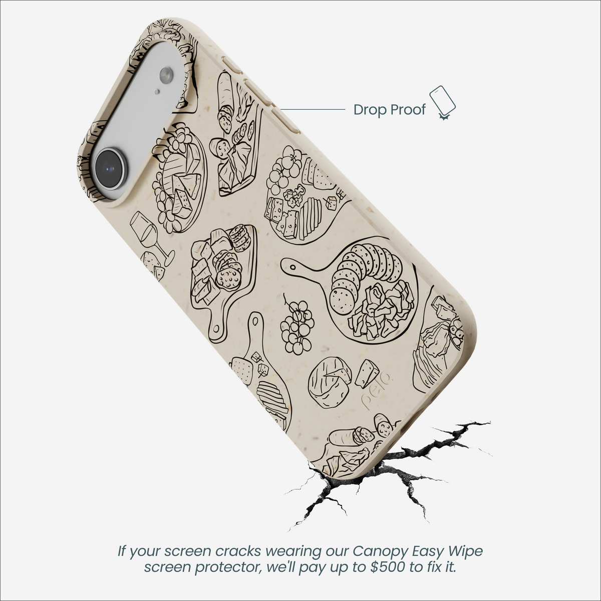 London Fog Charcuterie Boards iPhone Air Case