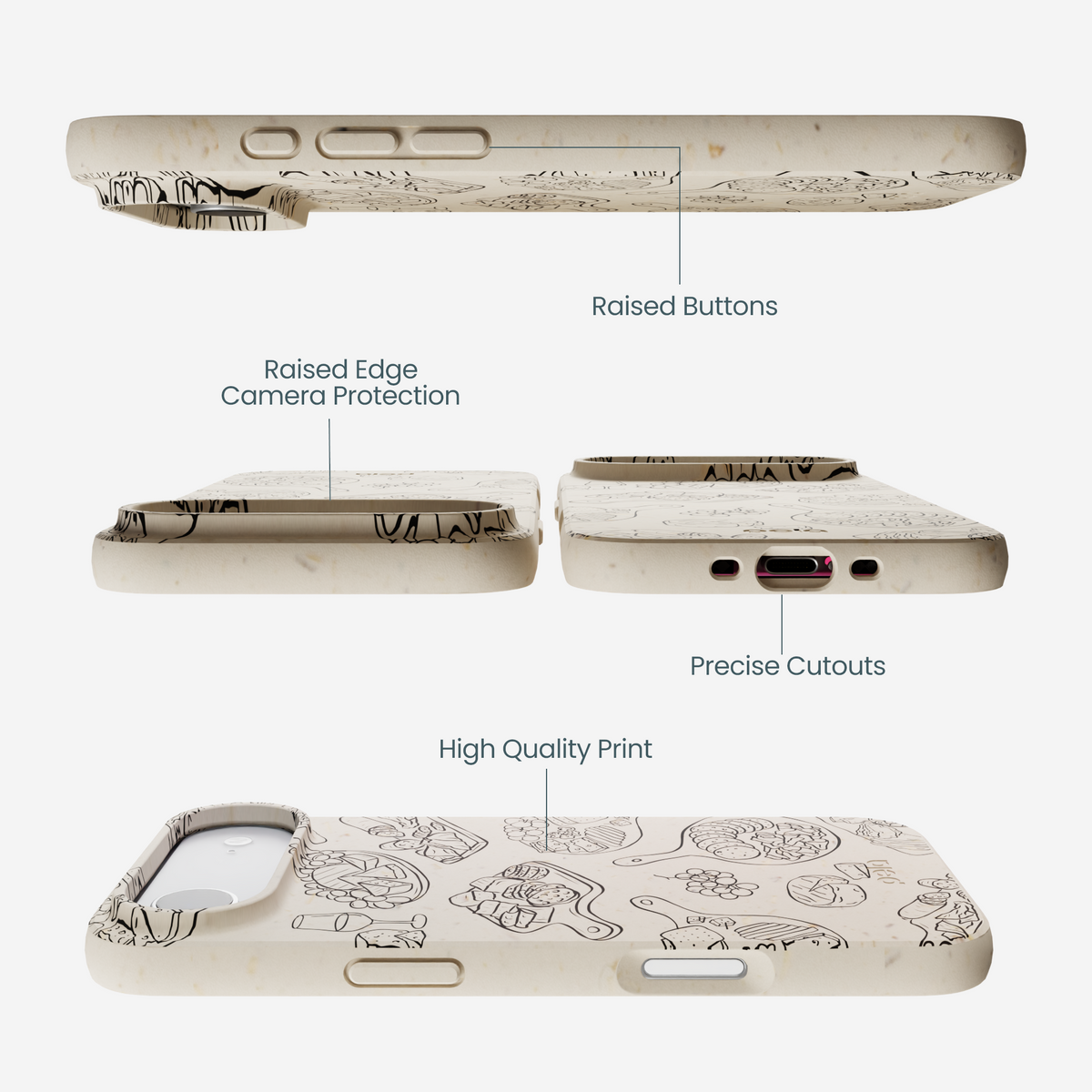 London Fog Charcuterie Boards iPhone Air Case