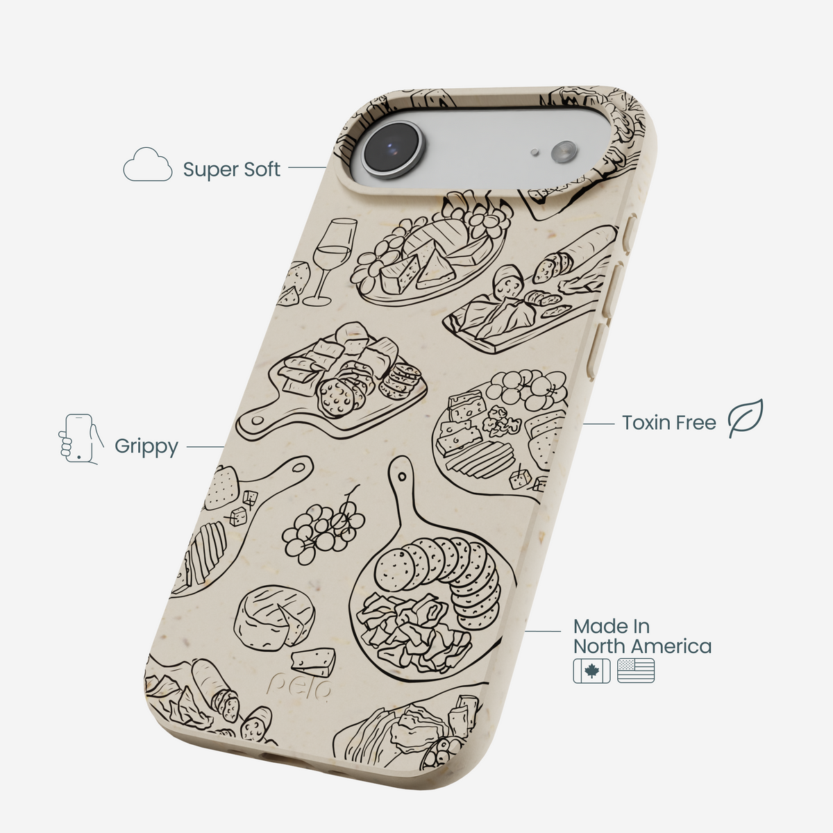 London Fog Charcuterie Boards iPhone Air Case