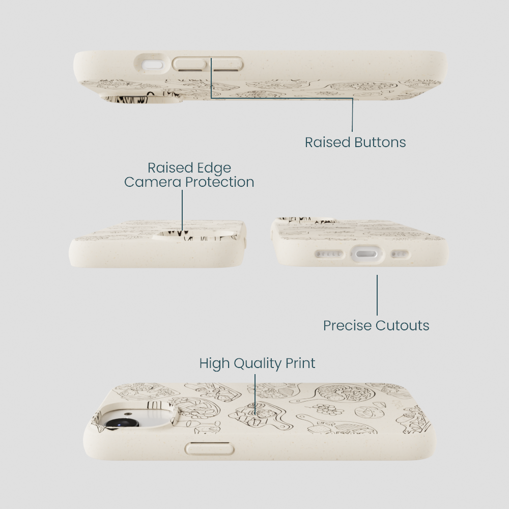 London Fog Charcuterie Boards iPhone 16e/17e Case