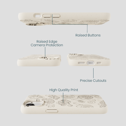 London Fog Charcuterie Boards iPhone 16e/17e Case