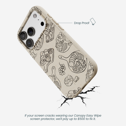 London Fog Charcuterie Boards iPhone 17 Pro Case