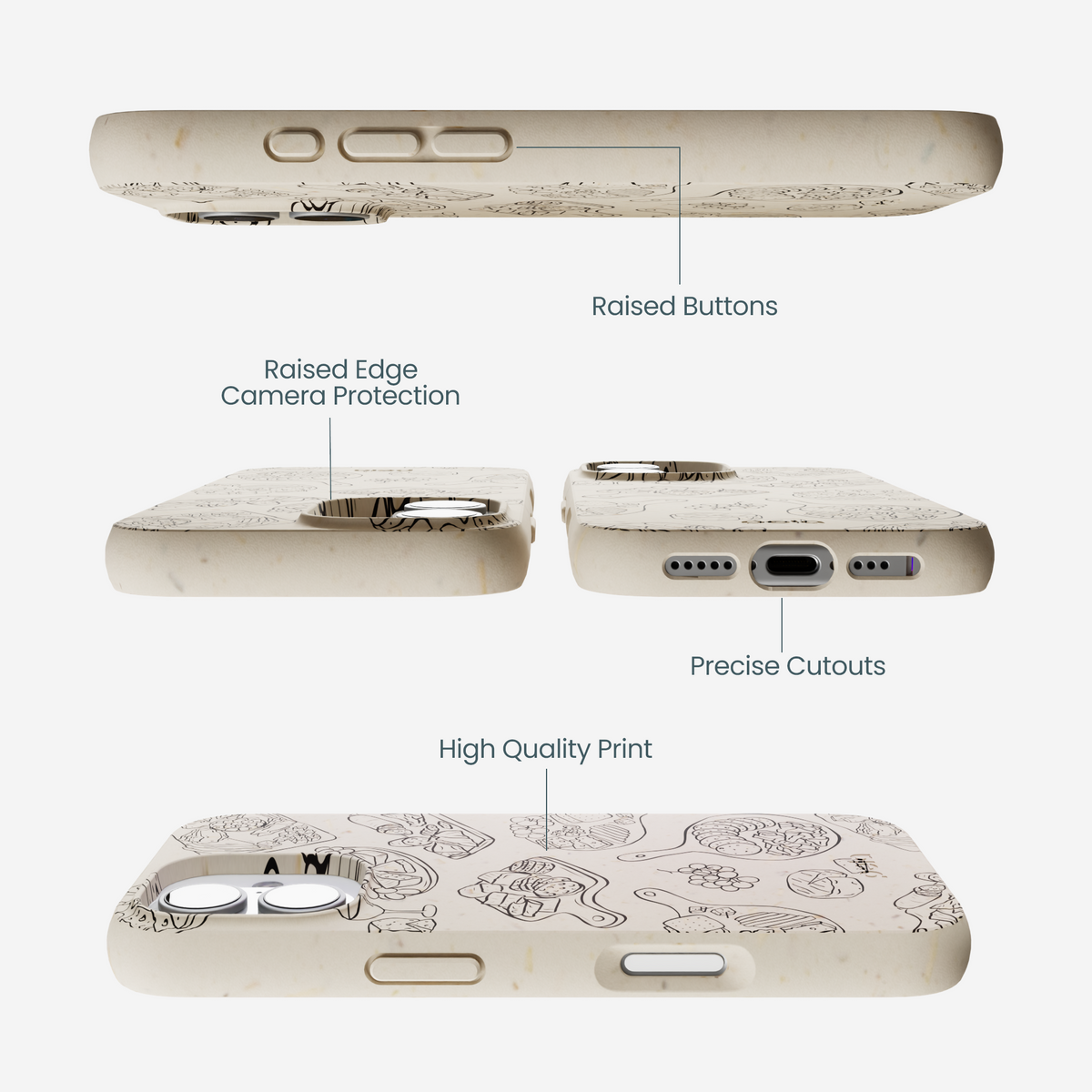 London Fog Charcuterie Boards iPhone 17 Case
