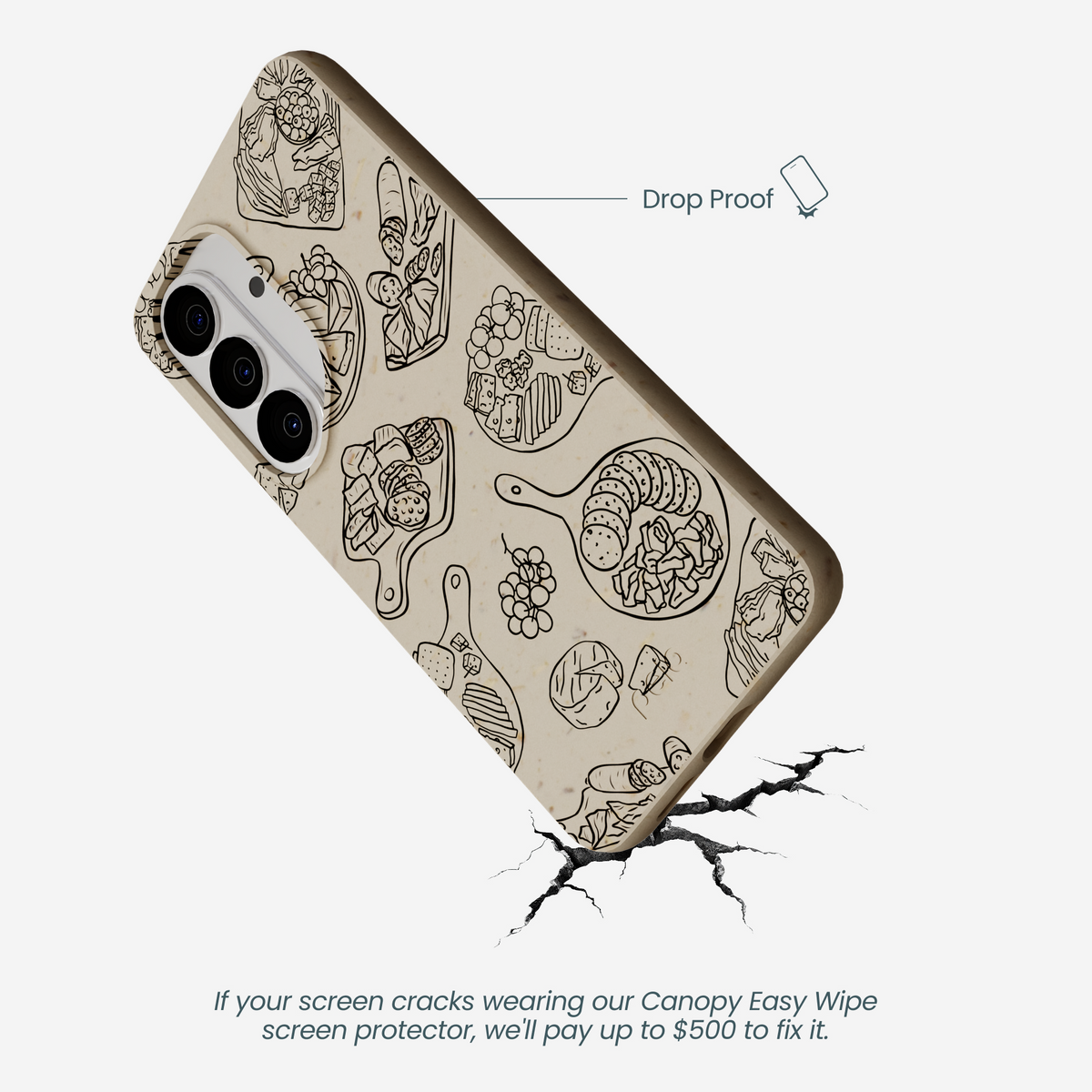 London Fog Charcuterie Boards Samsung Galaxy S26 Case
