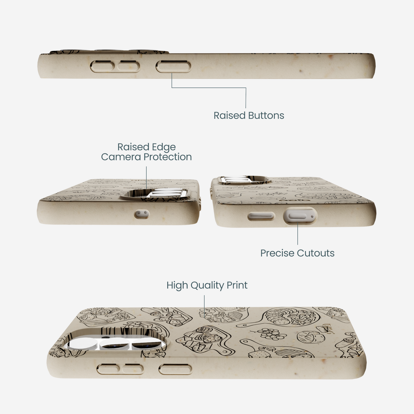 London Fog Charcuterie Boards Samsung Galaxy S26 Case