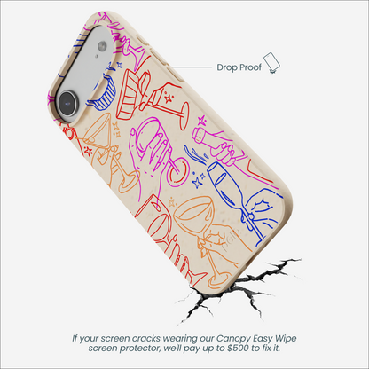 Seashell Cheers Club iPhone Air Case