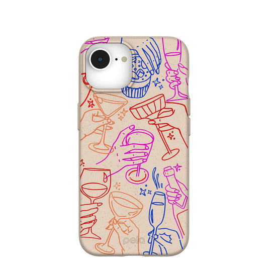 Seashell Cheers Club iPhone 16e/17e Case