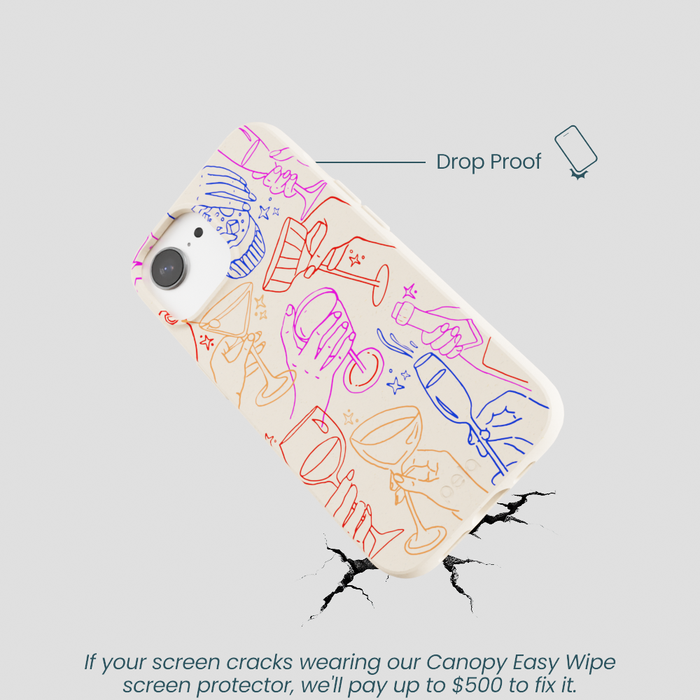 Seashell Cheers Club iPhone 16e/17e Case
