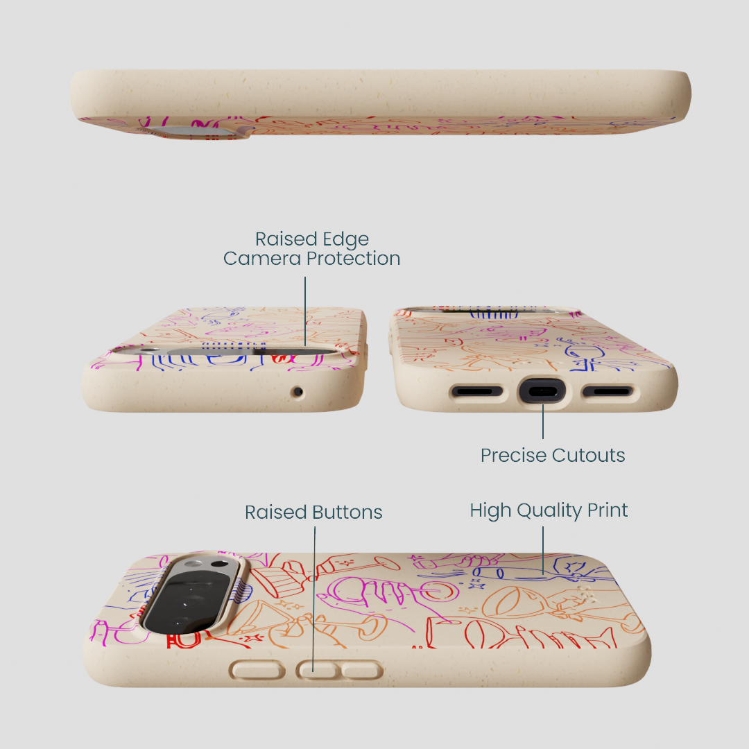 Seashell Cheers Club Google Pixel 10 Pro XL Case