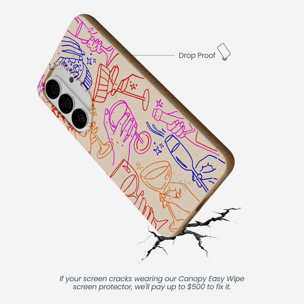 Seashell Cheers Club Samsung Galaxy S26 Case