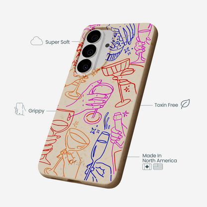Seashell Cheers Club Samsung Galaxy S26 Case